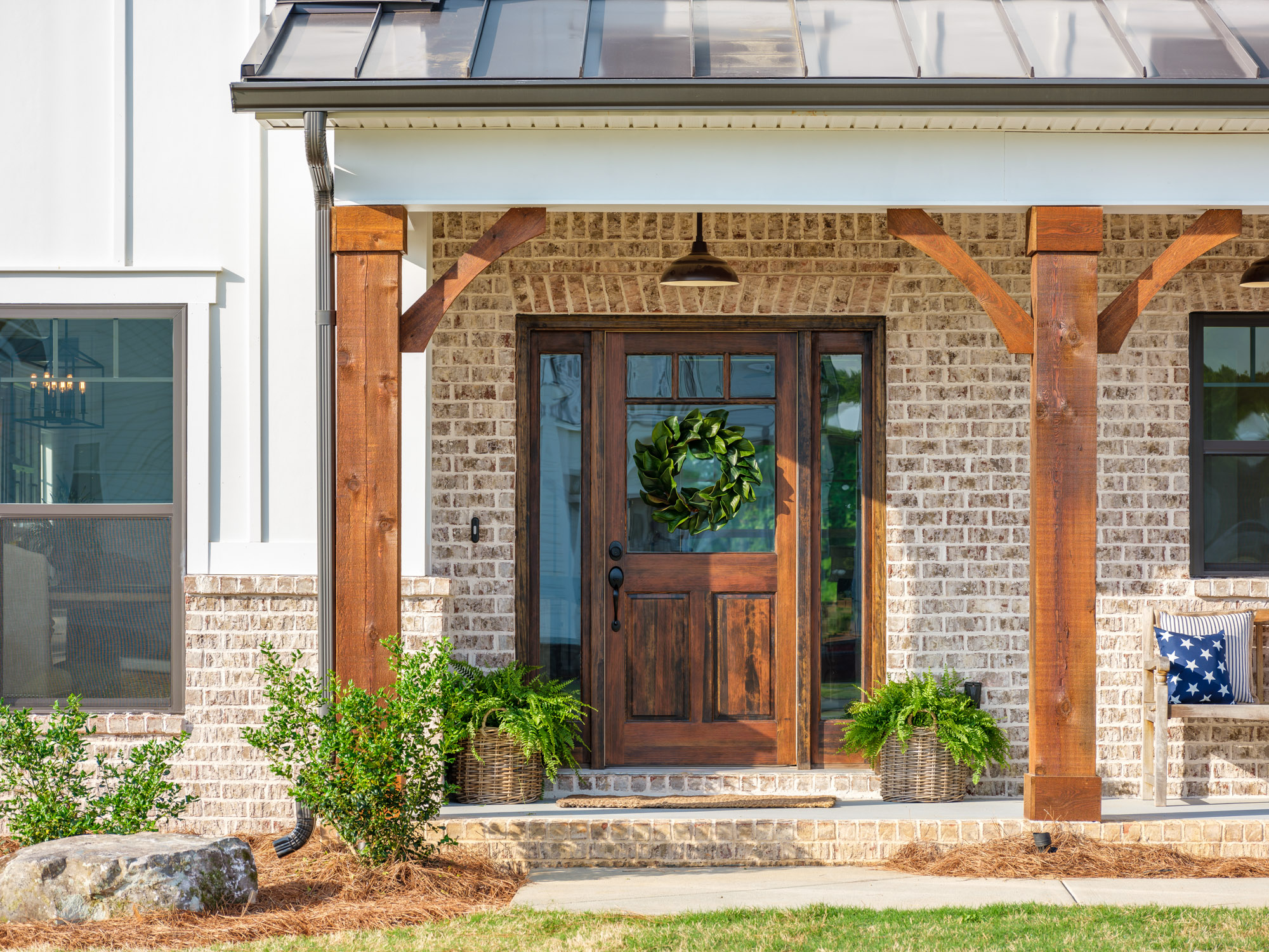 New Construction Homes modern farmhouse designer finishes