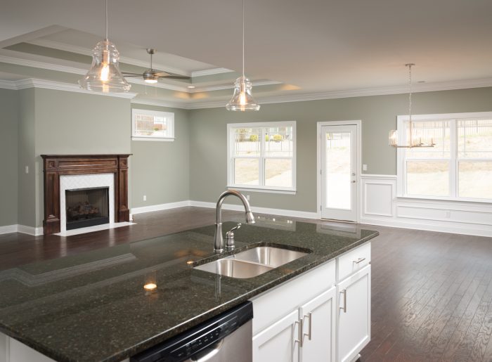 Chef inspired newly built kitchen
