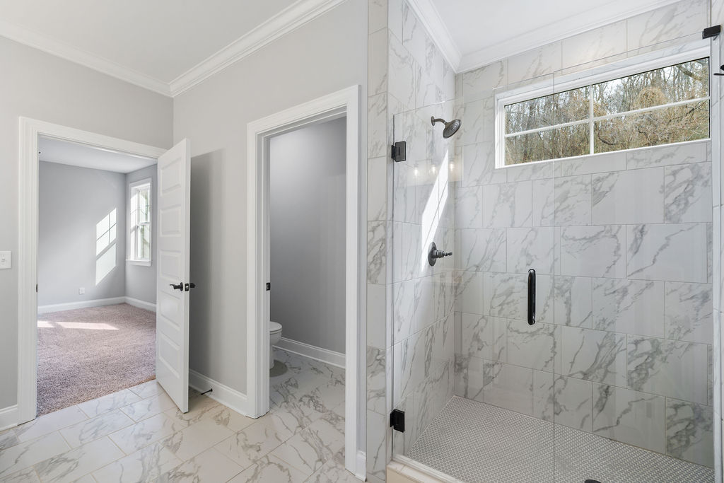 Primary bathroom views