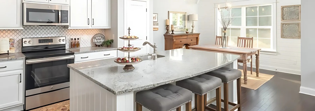 The Trails at Freewill Model Kitchen