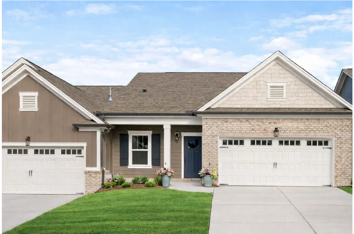 New homes Chattanooga TN in the Retreat at Oakbrook designer single level townhomes