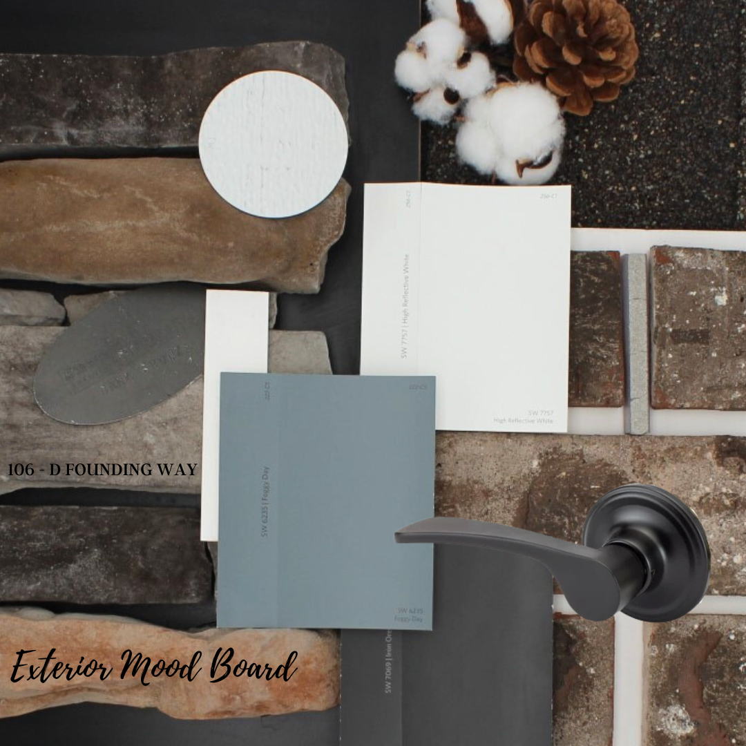 Exterior Mood Board new construction luxury living Lookout Mountain now selling