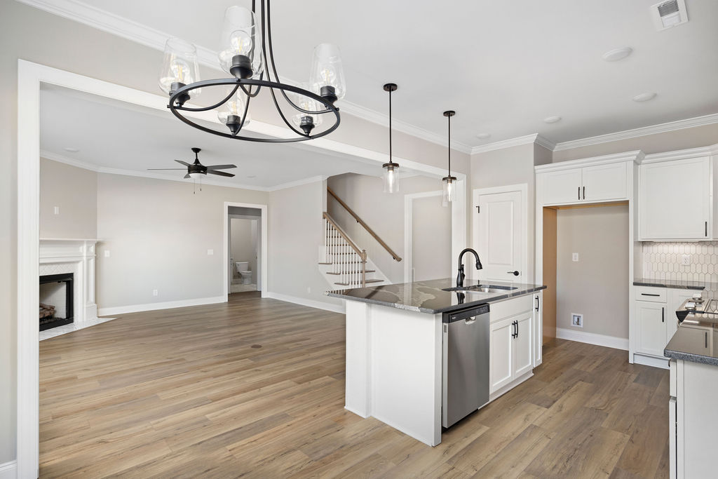 Craftsmanship throughout this new home in greater Chattanooga area