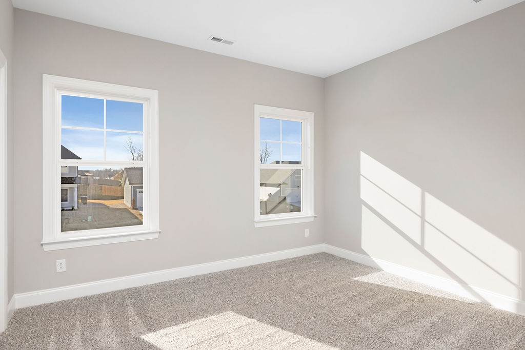 Spacious bedroom or office space