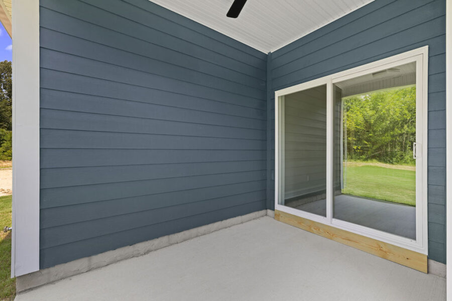 Covered patio for outdoor space