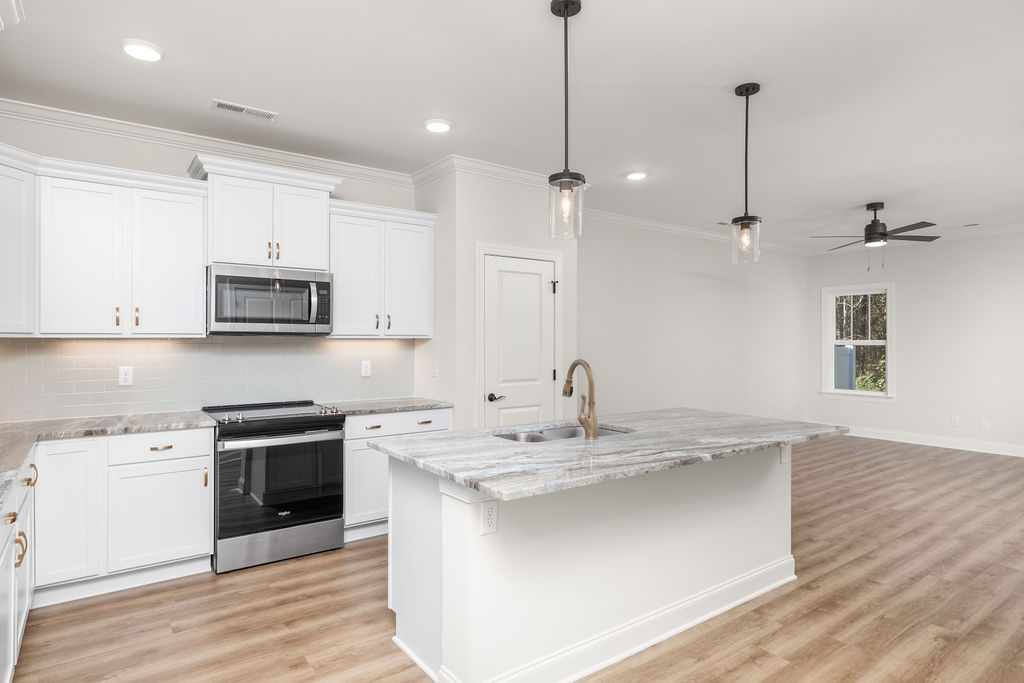 Gourmet kitchen in new Pratt home Chattanooga TN