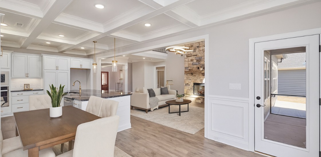 elegantly designed living space