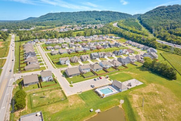 Pictured above is a prime Pratt Home Builders community, Bainbridge Park in Ooltewah, TN