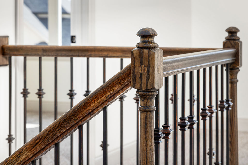 Craftsmanship throughout this new construction Pratt home