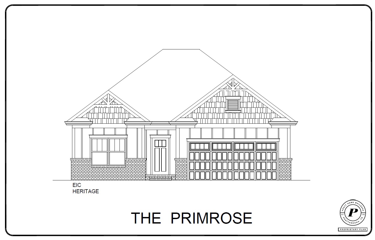 New home now selling elevation Primrose