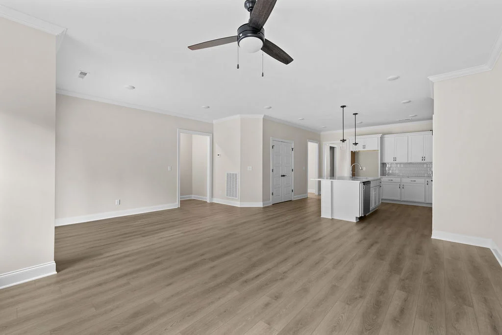 Spacious open floor plan in new home Chattanooga TN