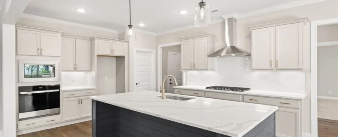 Gourmet white kitchen new Home Chattanooga Now Selling by Pratt Home Builders